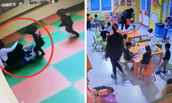 8 çocuğa kreşte şiddet!