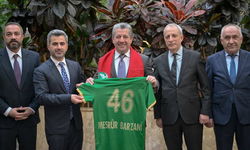 Amedspor heyeti Erbil’de Barzani ile görüştü