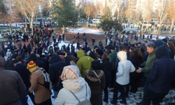 Diyarbakır sokaklarında biber gazına rağmen sloganlarla yürüyüş