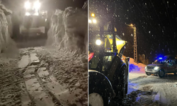 Diyarbakır’da ambulans çığda mahsur kaldı