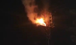 Diyarbakır’da elektrik panosu alev aldı