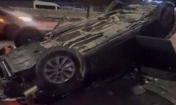 Diyarbakır’da gizli buzlanma faciası: Araç takla attı