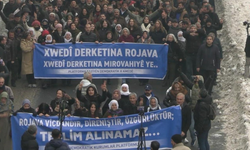 Diyarbakır’da Halep için yürüyüş düzenlendi