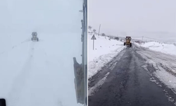 Diyarbakır’da karla mücadele çalışmaları sürüyor