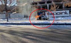 Diyarbakır’da kaza sonrası araç alev aldı!