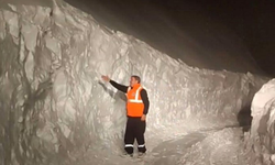 Diyarbakır’da kırsalda kar kalınlığı 3 metreyi geçti