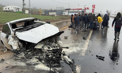 Diyarbakır’da yağmur kazaya neden oldu: 2 yaralı