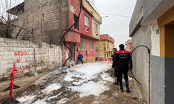 Kahramanmaraş’ta doğal gaz borusu patladı