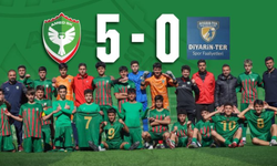 Amedspor U16 fırtına gibi! 21 maçta namağlup şampiyon