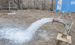 Diyarbakır’da çöken kuyunun yerine yeni içme suyu kaynağı