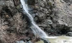 Diyarbakır’da kuruyan şelale yeniden coştu