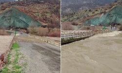 Diyarbakır’da yağış sonrası dere taşkınları yaşandı