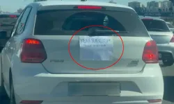 Diyarbakır’da yeni sürücüden “sabır imandandır” notu