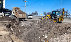 OSB’de zemin çöktü! DİSKİ 48 saatte krizi bitirdi