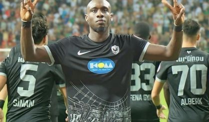 Amedspor'un yıldızı Diagne Türkiye'de 100 gole ulaştı