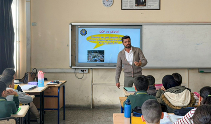 Diyarbakır’da öğrencilere sıfır atık ve çevre bilinci eğitimi