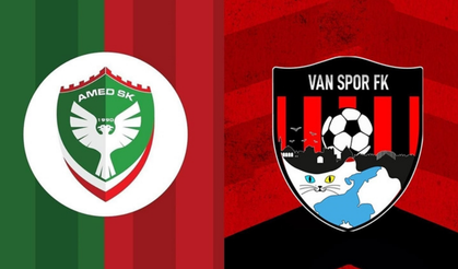 Amedspor – Vanspor maçı öncesi muhtemel 11’ler netleşiyor