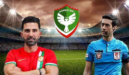 Amedspor’dan kırmızı kart ve penaltı kararına itiraz