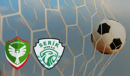 Amedspor 1 Serikspor 0 maçın geniş özeti