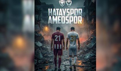 Hatayspor'dan Amedspor maçı öncesi yürekleri ısıtan paylaşım