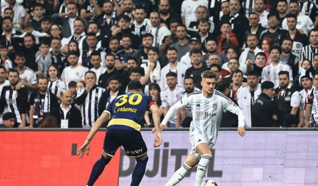 Beşiktaş tek golle adını finale yazdırdı
