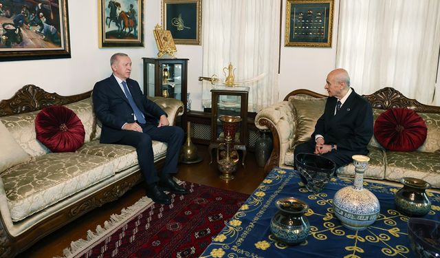 Cumhurbaşkanı Recep Tayyip Erdoğan, Bahçeli'yi ağırlayacak