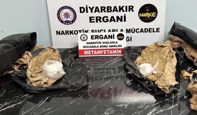 Diyarbakır'da kargoda uyuşturucu çıktı