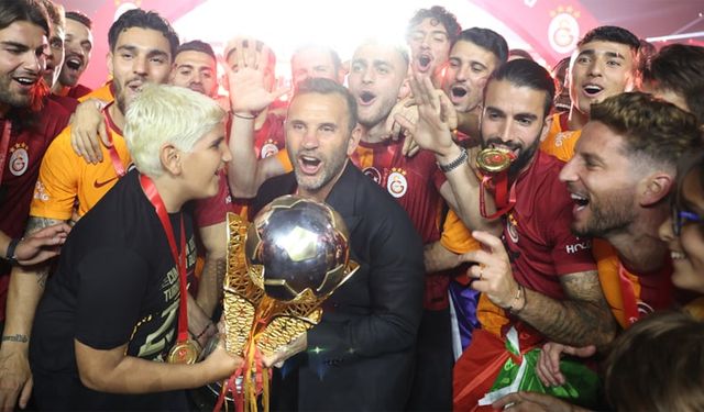 Okan Buruk'un üçüncü şampiyonluğu: Galatasaray'da tarih yazıyor