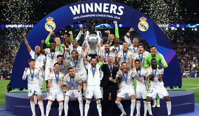 Real Madrid, Şampiyonlar Ligi'nde Borussia Dortmund'u Yenerek 15. Kez Şampiyon Oldu
