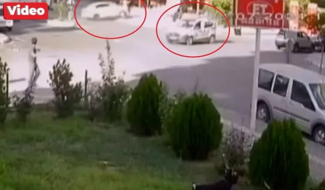 Diyarbakır'da kural ihlali yapan sürücü yayanın hayatını tehlikeye soktu