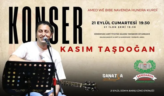 Sevilen Kürt sanatçı Diyarbakır'da konser verecek!