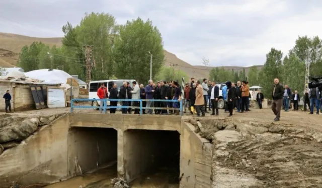 Van'da yaşanan sel felaketi için hızlı çözüm çağrısı