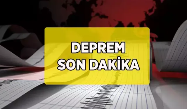 29 Ekim son dakika deprem: Az önce deprem mi oldu? son depremler listesi ve detaylar...