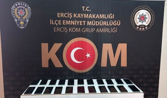 Erciş'te gümrük kaçağı operasyonu: 1 gözaltı