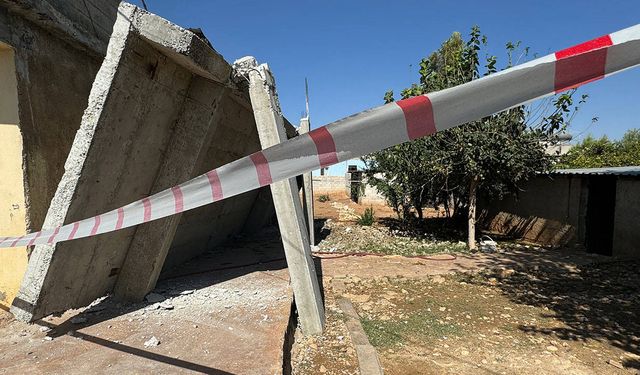 Şanlıurfa’da hamile kadın depremde balkon çökmesiyle yaralandı