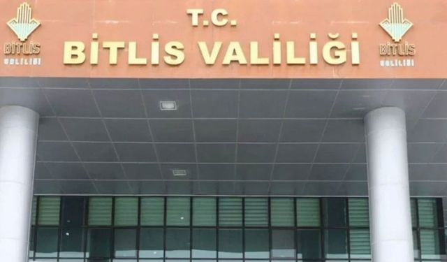 Bitlis Valiliği'nden 2 günlük eylem yasağı