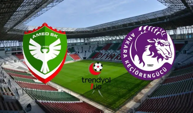 Amedspor’un ilk yarıda şanssız anları: İlk Yarı 0-0 bitti