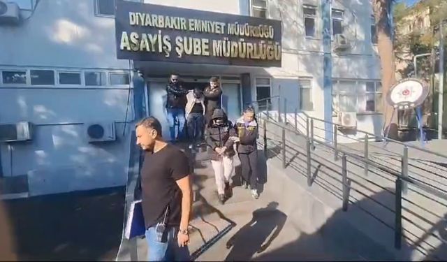 Diyarbakır’da eş zamanlı operasyon: 12 şüpheli tutuklandı