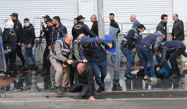 Kayyım protestolarında 33 kişi tutuklandı