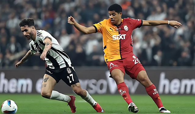 Beşiktaş derbide Galatasaray’ı 2-1 mağlup ederek sezonun ilk yenilgisini verdi