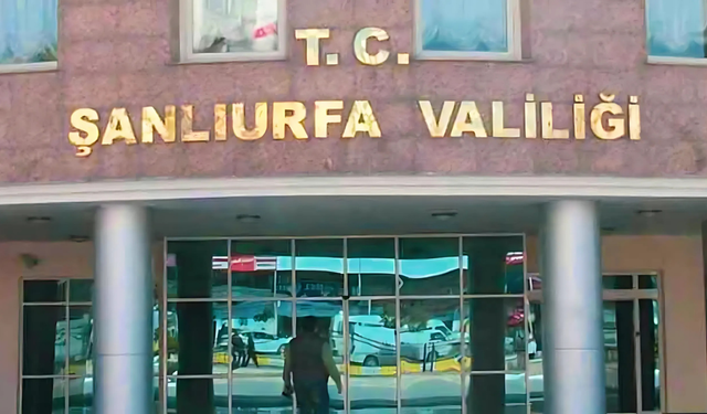 Şanlıurfa'da güvenlik gerekçesiyle 5 günlük gösteri ve yürüyüş yasağı