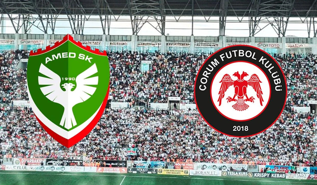 Amedspor’da Çorum FK maçı öncesi muhtemel 11 belli oldu!