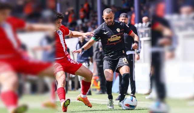 Amedspor ilk yarıyı Çorum FK'ya karşı 1-0 önde bitirdi
