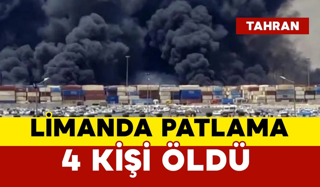 İran'da limanda meydana gelen patlamada 516 yaralı, 4 ölü