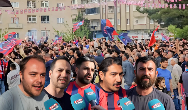 Mardin 1969 Spor şampiyonluk kutlamaları gece boyunca sürdü