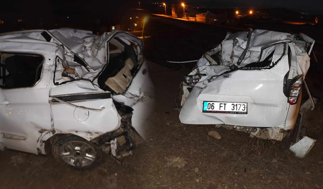 Van’da gece saatlerinde kaza: Araç ters döndü, sürücü yaralandı
