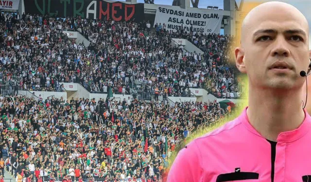 Amedspor, Ankaragücü maçının hakem atamasına tepki gösterdi