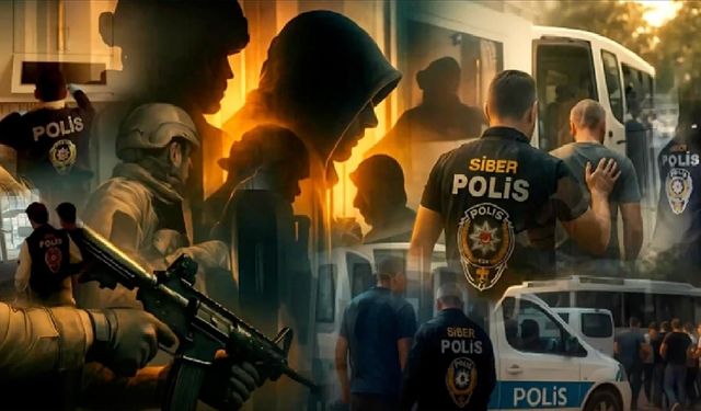 Diyarbakır dahil 59 ilde eş zamanlı siber baskın