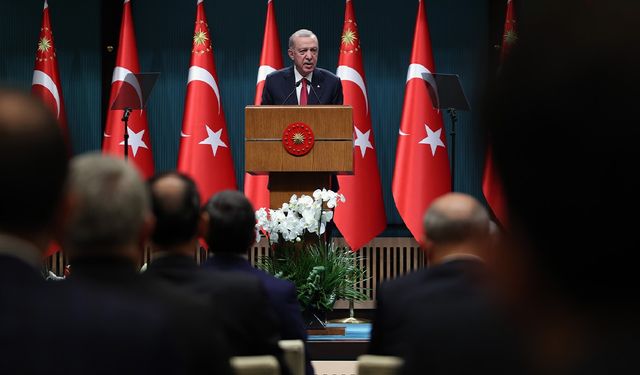 Erdoğan, kabine toplantısı sonrası açıklamalarda bulundu