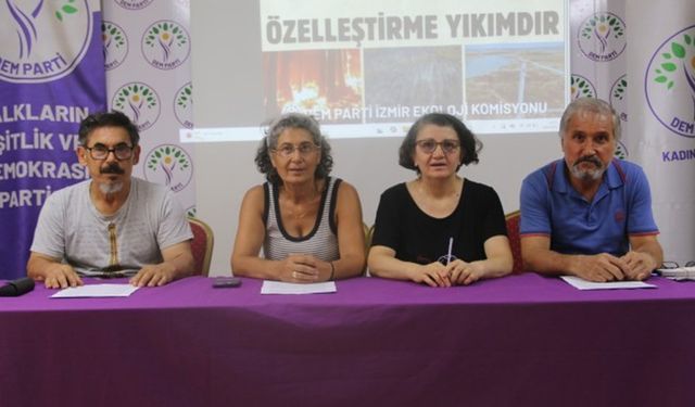 DEM parti Ekoloji komisyonu: “Acil Su meclisi oluşturulmalı”